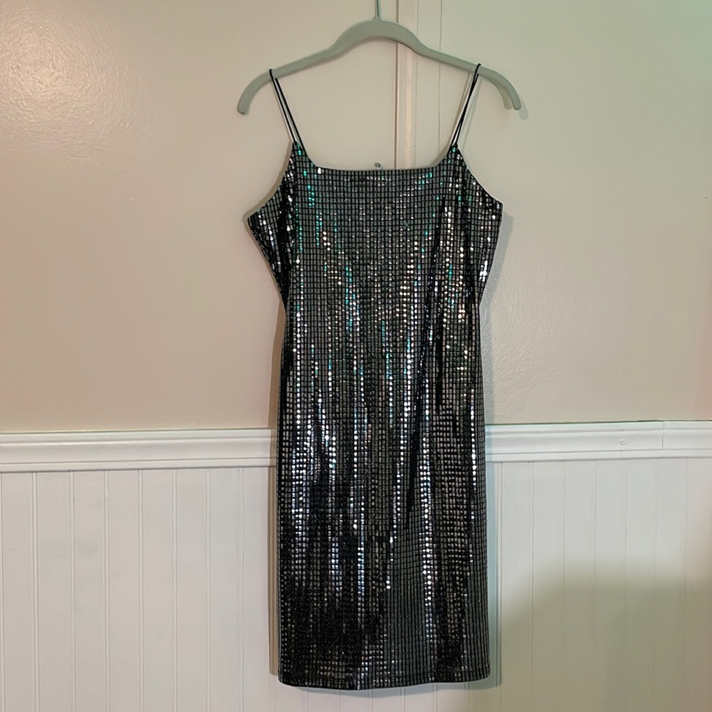 MINI SHINY DRESS